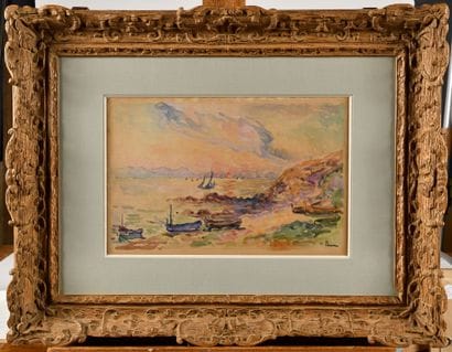 Henri PERSON (1876-1926)
Voiliers au soleil...