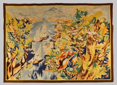 Valentine PRAX (1897-1981)
Voiliers sur le...