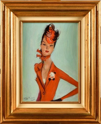 Jean-Gabriel DOMERGUE (1889-1962)
Elisa au...