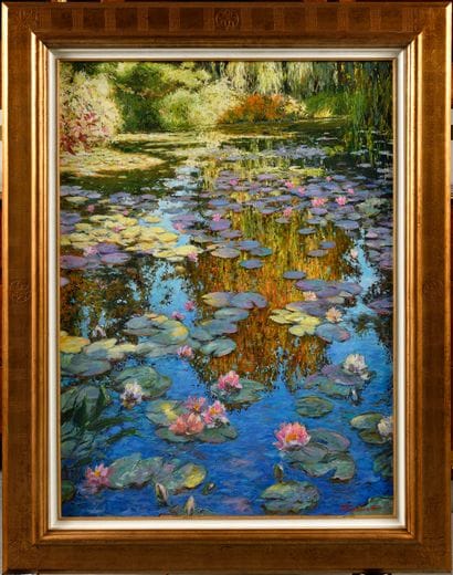 TCHOUBANOFF (Né en 1946)

Reflets dorés,...