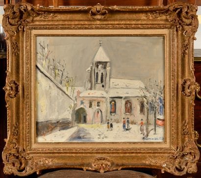 Maurice UTRILLO (1883-1955)

Église de Groslay...