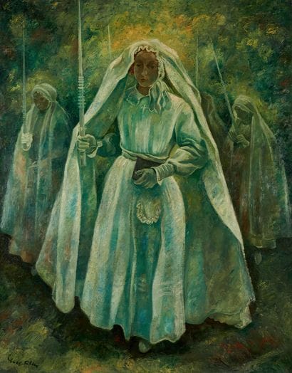 Yves ALIX (1890-1969)

La communiante, 1934

Huile...