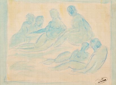 André DERAIN (1880-1954)

Baigneuses

Aquarelle...