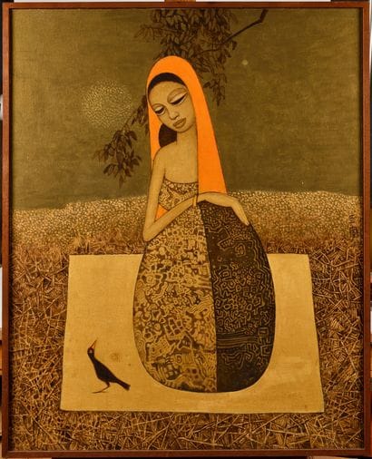 CHEONG Soo Pieng (1917-1983), Attribué à

Malay...