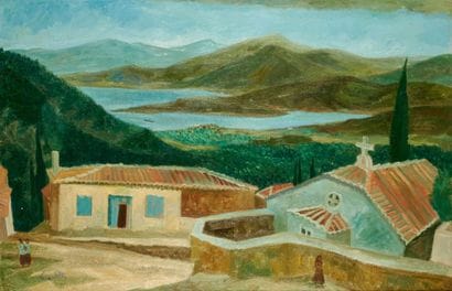 Yves ALIX (1890-1969)

Village de Grèce,...