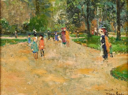 Pierre HODE (1889-1942)

Promenade au parc

Huile...