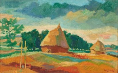 Yves ALIX (1890-1969)

Les meules, 1943

Huile...