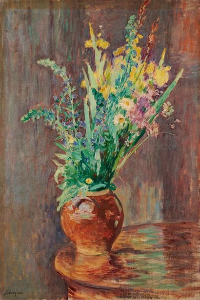 Henri LEBASQUE (1865-1937)

Gerbe de fleurs...