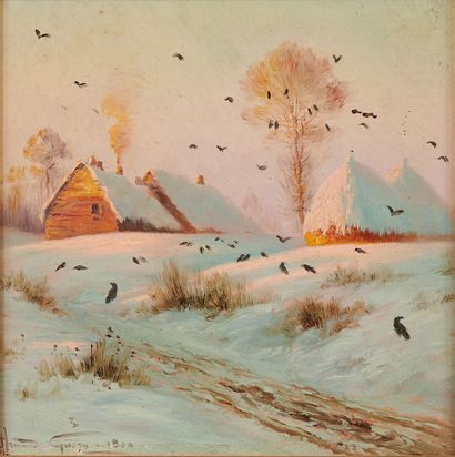 Armand GUÉRY (1850-1912)

Soleil couchant...
