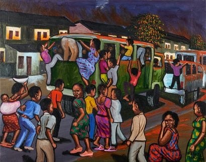 MOKE (1950-2001)

Transport la nuit, 1993

Huile...