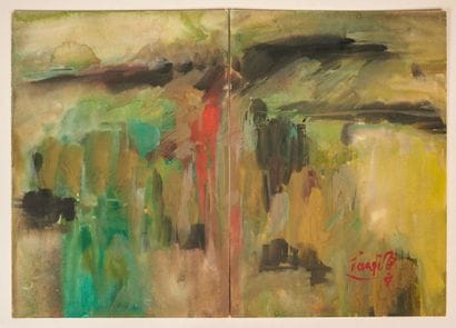 T'ANG HAYWEN (CHINE-FRANCE/ 1927-1991)

Composition...