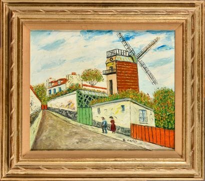 Elisée MACLET (1881-1962)

Moulin de la galette

Huile...