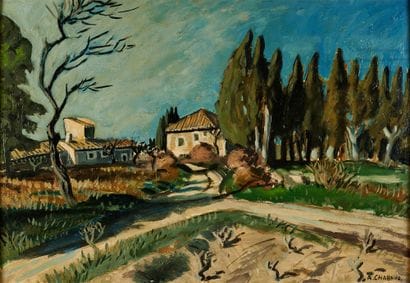 Auguste CHABAUD (1882-1955)

Vue sur le Mas...