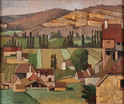 André LHOTE (1885-1962)

Paysage au cheval,...