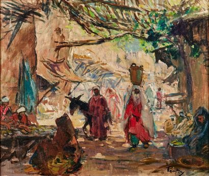 Henri Jean PONTOY (1888-1968)

Rue animée...