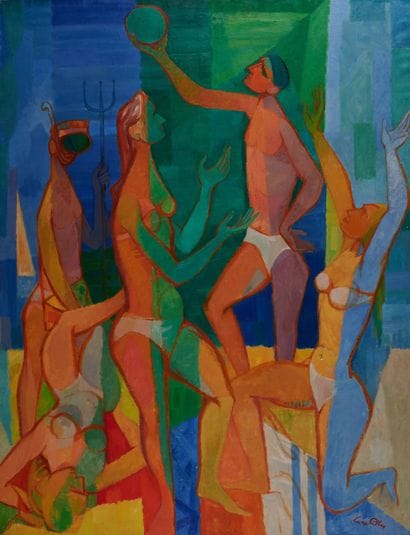 Yves ALIX (1890-1969)

Tritons et néréides,...