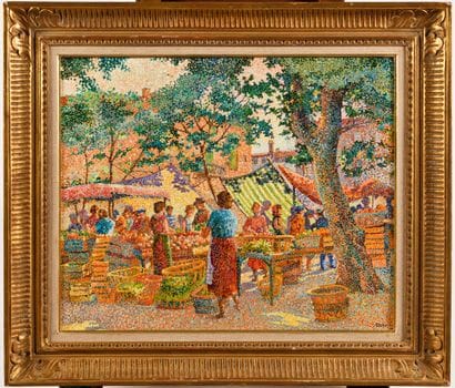 Yvonne CANU (1921-2008)

Marché de Provence

Huile...