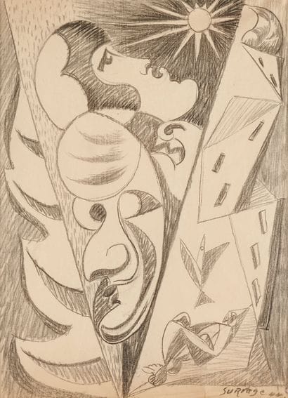Léopold SURVAGE (1879-1968)

Visages et habitations,...
