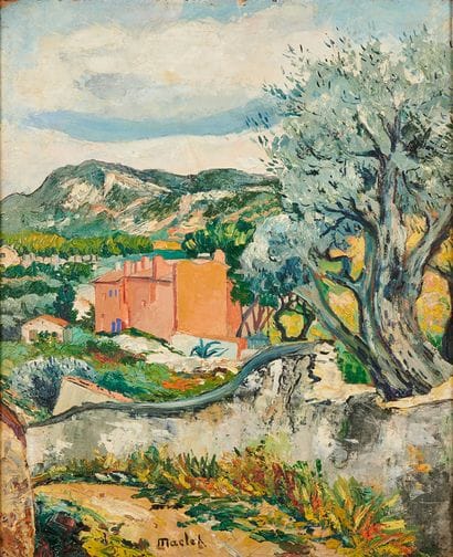 Elisée MACLET (1881-1962)

Paysage provençal

Huile...