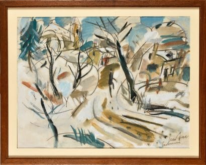 Gen PAUL (1895-1975)

Grosrouvre

Gouache

Signé...