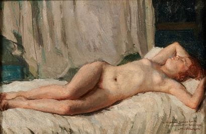 Maurice EHLINGER (1896-1981)
Nu féminin,...