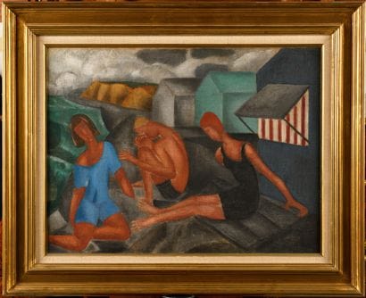 Marie VASSILIEFF (1884-1957)

Baignade, vers...