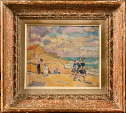 Louis VALTAT (1869-1952)

Bord de mer animé,...