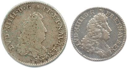 LOUIS XIV 1643 – 1715

1/8e écu Carambole...
