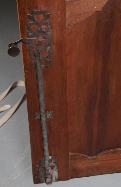 ARMOIRE PARISIENNE

en bois fruitier mouluré...