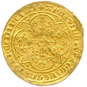 CHARLES V 1364 – 1380 

Franc à pied or (avril...
