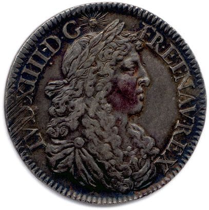 LOUIS XIV 1643 – 1715

Demi-écu d’argent...