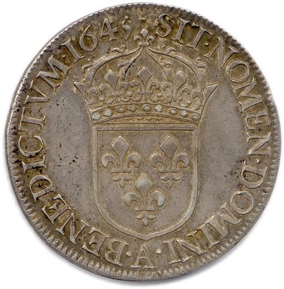 LOUIS XIV 143 – 1715

Écu d’argent mèche...