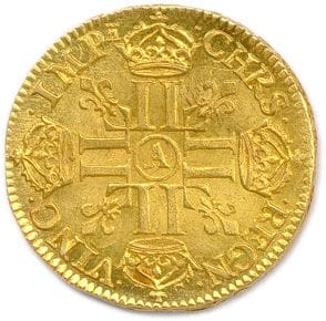 LOUIS XIV 1643 – 1715 

Louis d’or au buste...
