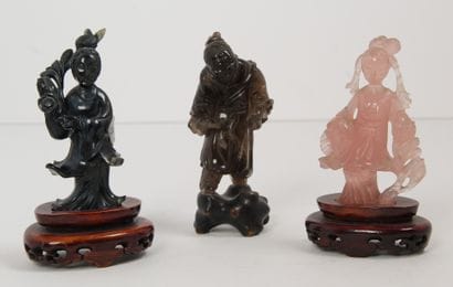 Chine, XXe siècle

Trois sujets en pierre...