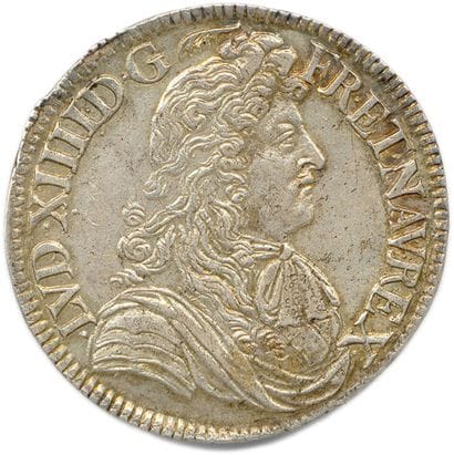 LOUIS XIV 1643 - 1715

Écu d’argent à la...