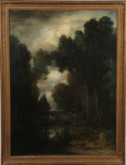 Constant Troyon (1810-1865)

Paysage animé...