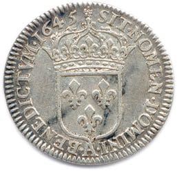 LOUIS XIV 1643 – 1715

1/12e écu d’argent...