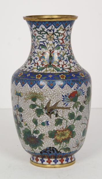 Chine, fin du XIXe siècle, 

Vase balustre...