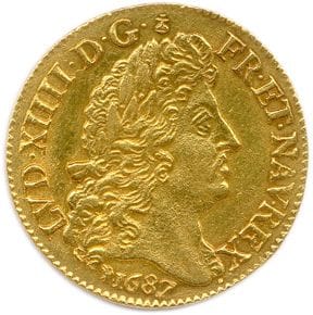 LOUIS XIV 1643 – 1715 

Louis d’or à la perruque...