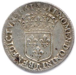 LOUIS XIV 1643 – 1715

1/12e écu au buste...