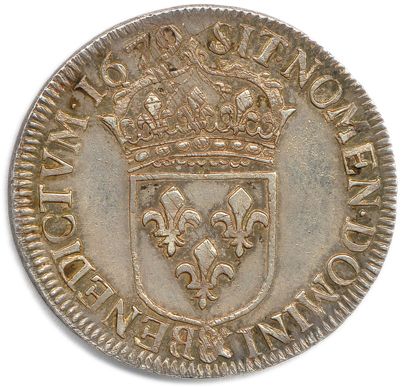 LOUIS XIV 1643 - 1715

Demi-écu d’argent...