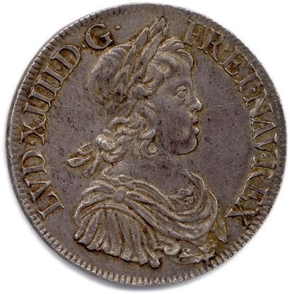LOUIS XIV 143 – 1715

Écu d’argent mèche...