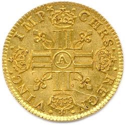 LOUIS XIII 1610 – 1643

Demi-louis d’or mèche...