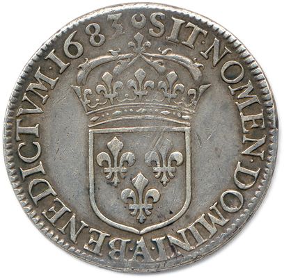 LOUIS XIV 1643 – 1715

Demi-écu d’argent...
