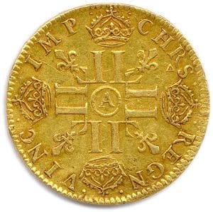 LOUIS XIV 1643 – 1715

Louis d’or mèche longue...