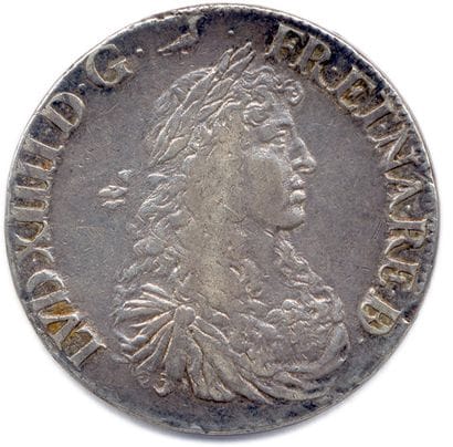 LOUIS XIV 1643 – 1715

Écu d’argent buste...