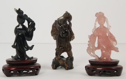 Chine, XXe siècle

Trois sujets en pierre...