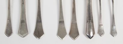 MÉNAGÈRE EN ARGENT ÉTRANGER AUX 800 MILLIÈMES...