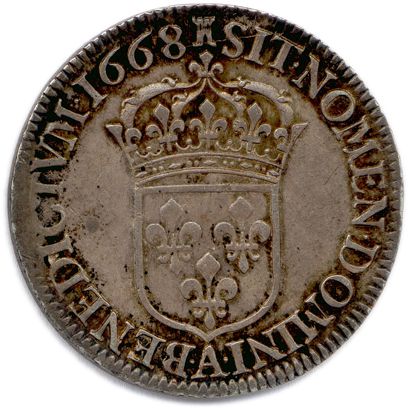 LOUIS XIV 1643 – 1715

Demi-écu d’argent...
