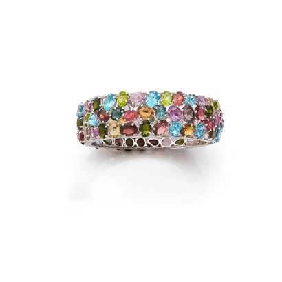 BRACELET JONC
pavé d'une multitude de pierres...